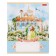 Notebook 12l CL fairy -tale locks, regional cards, block 65g/m2, mix