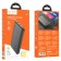 External battery Hoco J87, 10,000 mAh, 1 USB, 1 Type-C, 3 A, display, black