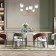 Suspended lamp Maytoni Mod016PL-06BS, 6HE14, 60W, 95x95x85.7 cm, brass color