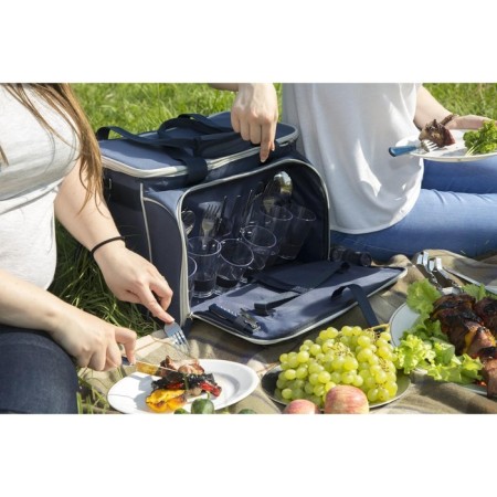 Thermosuma "Arctic", with a set for a picnic for 4 people, 13.5 l, 31 x 34 x 24 cm-10