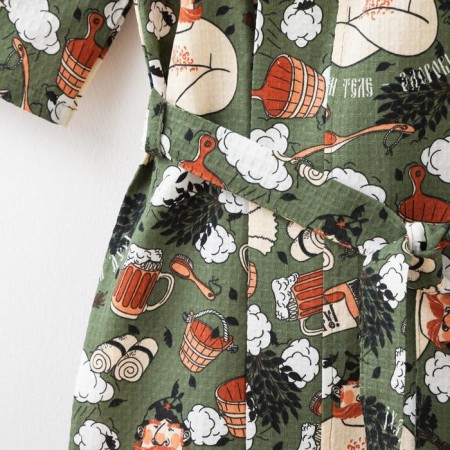 Hare male Ethel "General Bank" sleeve 3/4, size 46-48, waffle 200g/m2, 100% cotton-3