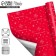 Film packaging holography "Snowflake", 100 x 70 cm, New Year