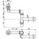 Cyphon for the ALCAPLAST A413, DN = 40 mm shell, saving space, grate DN = 63 mm