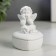 Souvenir Polystone Casket "Snowthrough angel on the heart" MIX 6.3x4.7x4.7 cm