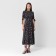 Women's dress Mist Flower Midi, r.46, black