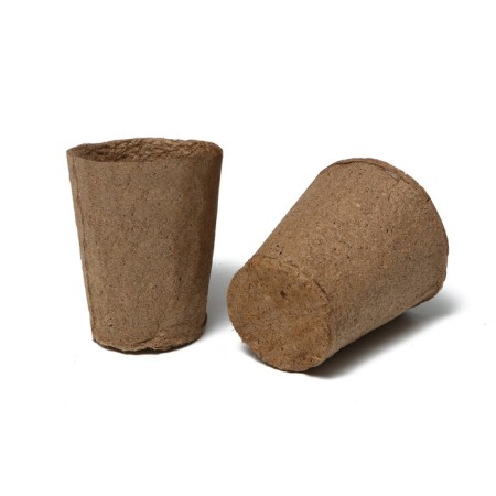 Peat pot, 100 ml, 6 × 6 cm, set 20 pcs., Greengo-5