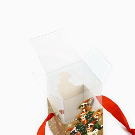 Gift New Year's folding box "Funny New Year!", 7 x 12 x 7 cm, New Year-5