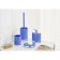 Gaudy toilet brush, blue color