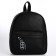 School backpack of artificial leather with Keep Distance 27x23x10 cm pocket