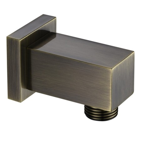 Shower hose connection Wasserkraft A108, brass, bronze