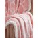 Pink Dreams, size 130x150 cm, monogram, pink