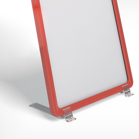Holder for a desktop frame at an angle of 75 degrees, A6-A2 format, 1.3 × 10 × 1.7-1