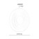 The lamp is wall-flowing Sonex. FASS, 70W, LED, 73x475x475 mm, white color