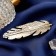 Liberty hair clip "Liberty" Ancient pen, 9.5 cm, silver