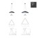 LED LED Geometria Delta 48W 4000K 3500LM IP40 80x80x8 White