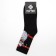 New Year's socks KAFTAN "Santa" size 41-44 (27-29 cm), black color