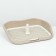 Dog toilet, 55 x 46 x 12 cm, beige