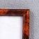 Photo frame plastic 21x30 cm dark nut