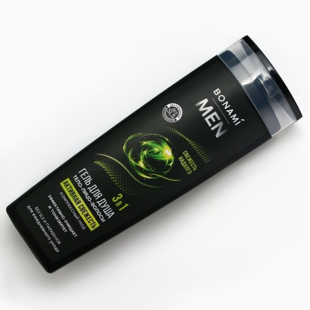 Shower gel 3B1 for men, active freshness, 400 ml, bonami-2