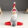 Suvenir Polystone "Santa Claus - yog. Stretching and relaxation" MIX 9x15x18 cm