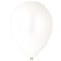 Latex ball 5 ", pastel, water bombs, set of 100 pcs., White color