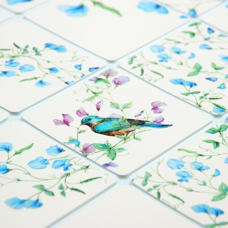 PVC tile panel Spring motifs 480*955*0.2mm-1