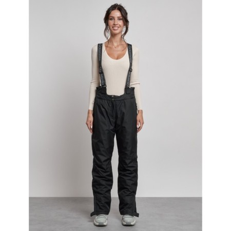 Semi -combinezone ski insulated female winter, size 46, black color-17