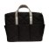Business bag, lightning department, black color 38x13x30cm
