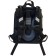 School backpack 38 x 30 x 16 cm, ergonomic back, stavia "black cat", black