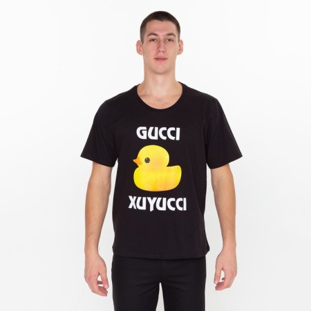 Male Gucci Xuyucci T -shirt, black color, size 52