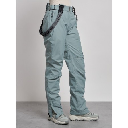 Semi-combinezone ski insulated female winter, size 42, color light gray-11