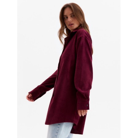 Women's shirt (1), minku, burgundy color, rr 40-1