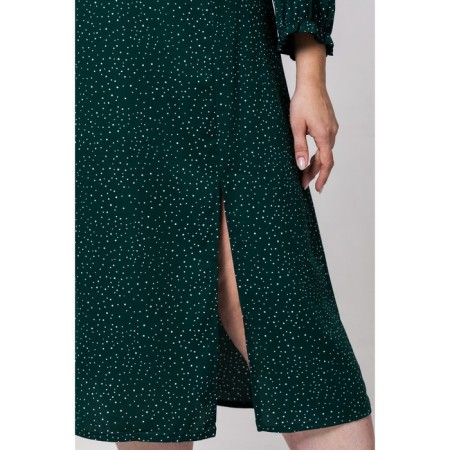 Women's dress, size 62, green color-6