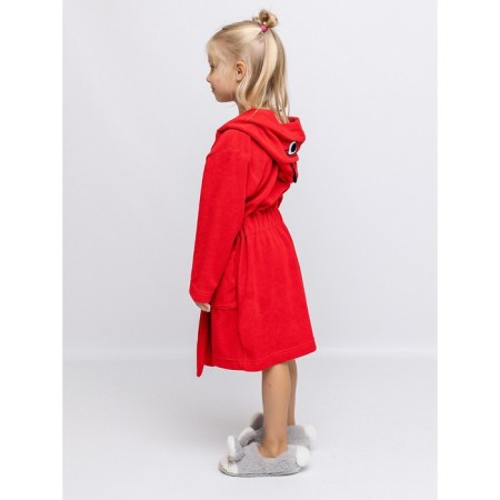 Baby robe, height 116 cm, red color-2