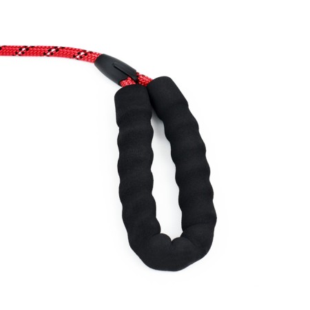 Land reflective round, with an ergonomic pen, 180 x 0.8 cm, red-2