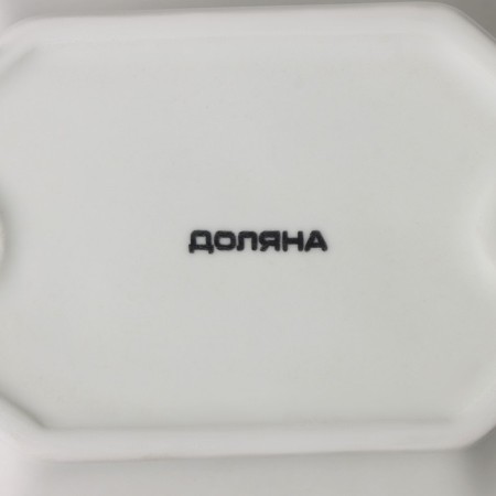 Soapwood ceramic share "diamond", white color-3