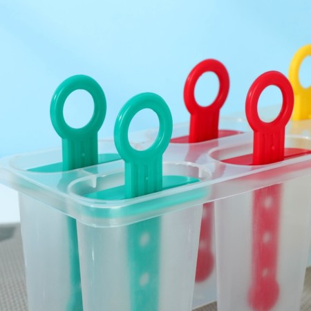 Form for ice cream "Simple", 6 cells, color mix-2