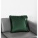 Pillowcase "Faina", size 45x45 cm, green color