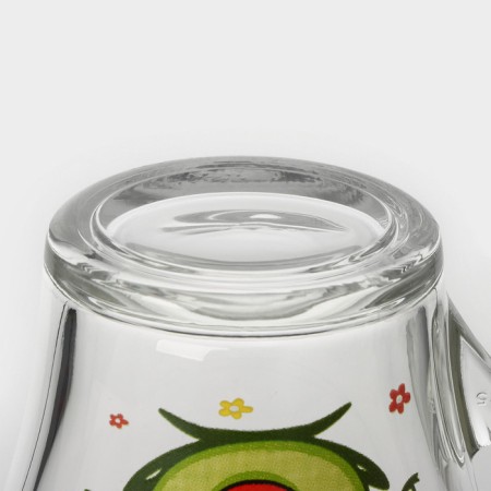 Glass Avocado Glass, 250 ml, MIX drawing-4