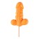 Caramel on the stick "attraction", orange, 140 g