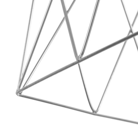 Bayerlux lamp "Network" 1x40W E27 chrome 22x22x21cm-5