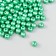 Set of beads "needlework" plastic, diameter 6 mm, 25 g, jade