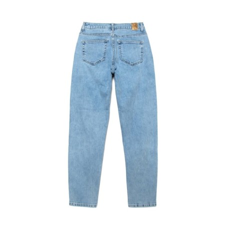 Women's jeans with a high landing CONTE Elegant Mom Fit, size M, color Acid Washed Blue-4
