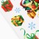 New Year's stickers, interior "Snake 2025", 29.7 x 42 cm, New Year