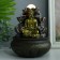 Table fountain with backlight "Buddha at the fountain with lotus" 16x16x21 cm