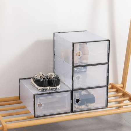 Shoe storage box with the door Large Size, 26 × 33.5 × 16.5 cm, 2 pcs-10