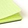 Subscribed notebook 15 x 10 cm, green