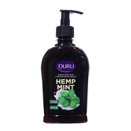 Liquid Cream Duru Hemp Mint with hemp seed oil, 300 ml