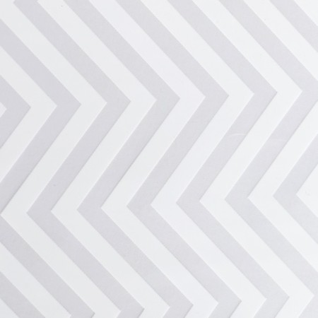 Matte film with a pattern "Wave", white color, 57 x 57 cm-3