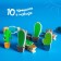 Set of decorative clothespins "Cacti" 1 × 12 × 13 cm